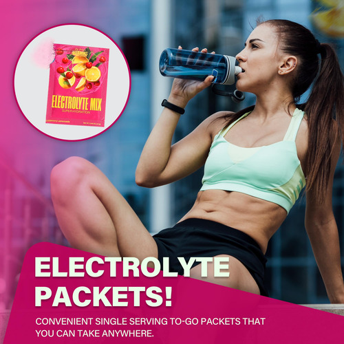 Electrolyte Mix Dr. Price, Limonada De Cereja Sem Açúcar 30p - Imagem 4