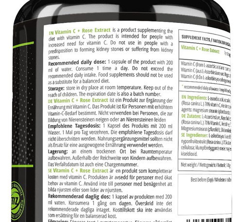 Mz Meet The Zone Vitamina C 950 Mg Com Extrato De Rosa 70 - Imagem 2