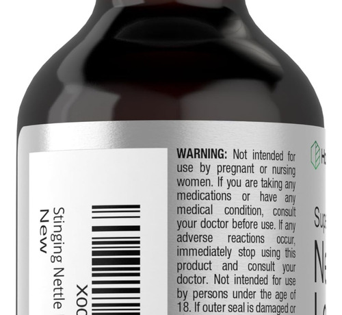 Extrato De Folha De Urtiga Horbäach Horbäach 2 Fl Oz - Imagem 4