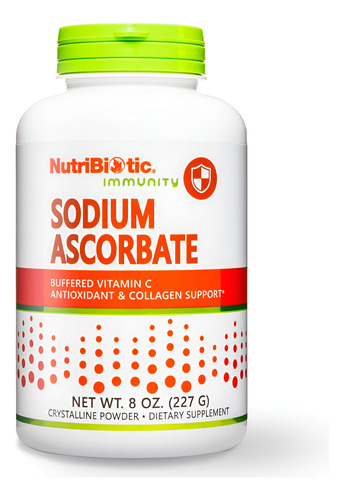 Vitamina C Em Pó Nutribiotic 8 Oz Vegana