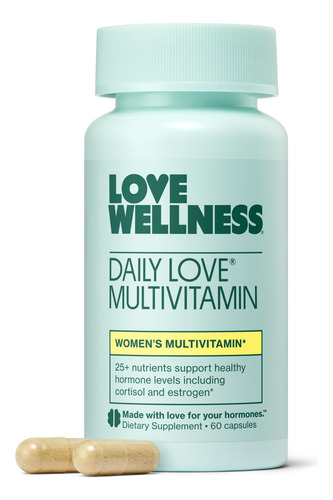 Multivitamínico Love Wellness Daily Love Women 60 Cápsulas