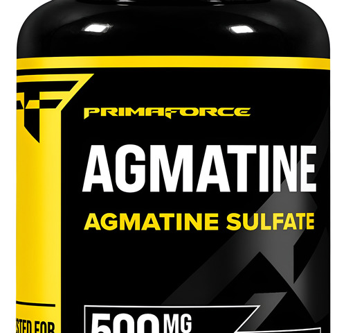 Primaforce Agmatina Sulfato 500mg - Suplemento Não Ogm