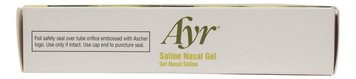 Gel Nasal Salina Ayr, Com Aloe Calmante, Tubo De 0,5 Onça De - Imagem 10