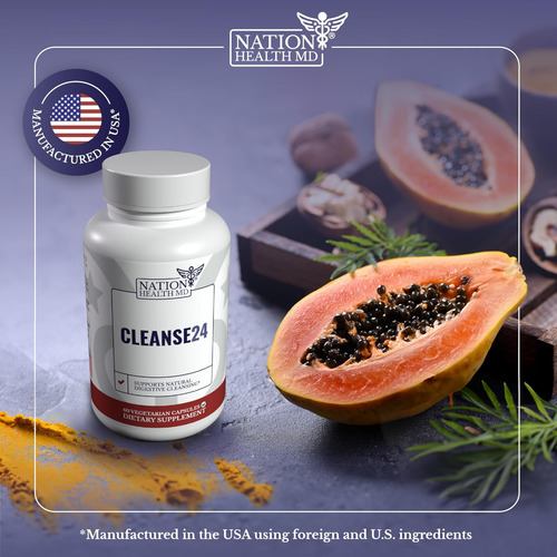 Nation Health Md Cleanse24 - Limpeza Intestinal Para Humanos - Imagem 4
