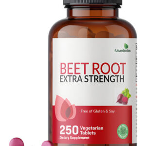 Suplemento Futurebiotics Beet Root Extra Strength 250 Compri