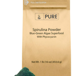 Suplemento De Ingredientes Originais Puros: Espirulina Em Pó