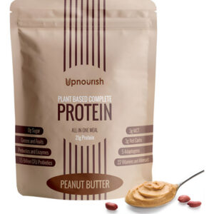 Proteína Em Pó Upnourish Peanut Butter Vegan 21g 15 Porções