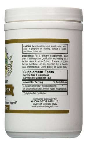 Suplemento Wisdom Of The Ages Toxiclenz 300ml - Imagem 2