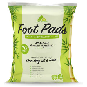 Adesivos Para Os Pés De Carvão De Bambu Natural Txl Active (