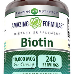 Nutrição Incrível Fórmulas Incríveis Biotina 10000 Mcg