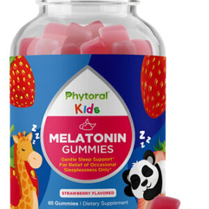 Goma De Melatonina Phytoral 1mg Para Crianças - Sono Profund