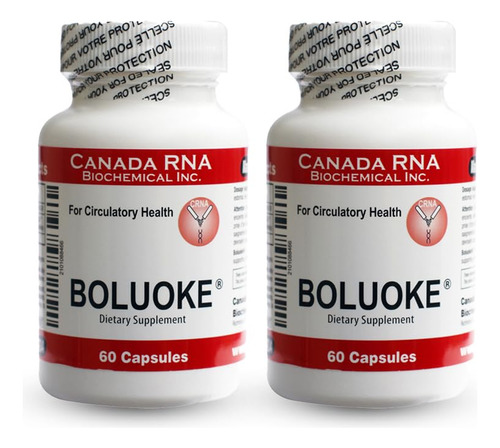 Suplemento Canada Rna Boluoke 20mg 60 Cápsulas (pacote De 2)