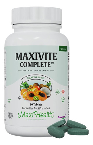 Maxi Health Complete Vitaminas Uma Vez Ao Dia Para Homens E