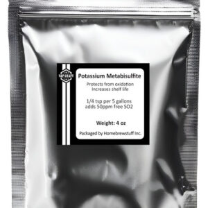 Metabissulfito De Potássio Cellarscience - So2 (4 Oz)