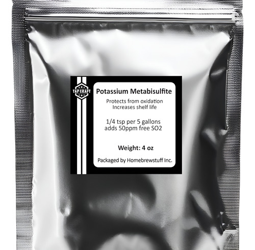 Metabissulfito De Potássio Cellarscience - So2 (4 Oz)