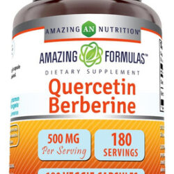 Amazing Nutrition Quercetina E Berberina 250mg - 180