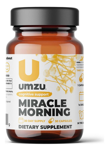 Suplemento Energético Umzu Miracle Morning Com Cafeína E Int - Imagem 9