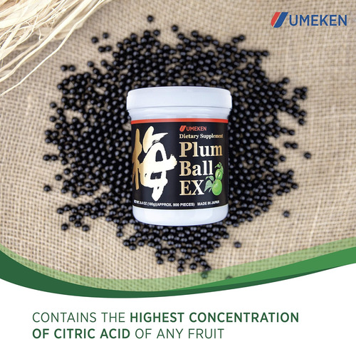 Umeken Plum Ball Ex, Extrato Concentrado Com Antioxidantes, - Imagem 3