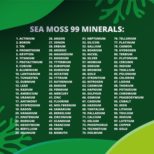 Musgo Marinho E Óleo Da Earth Organic Essentials - Imagem 8