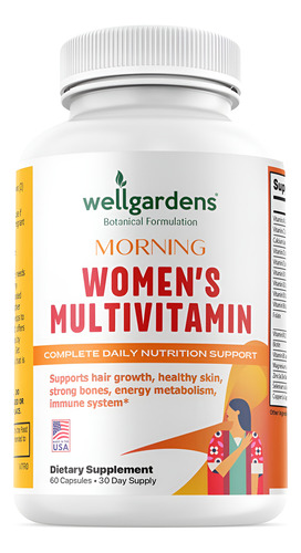 Wellgardens 100% Multivitamínico Feminino Puro Para Do + Nos - Imagem 7
