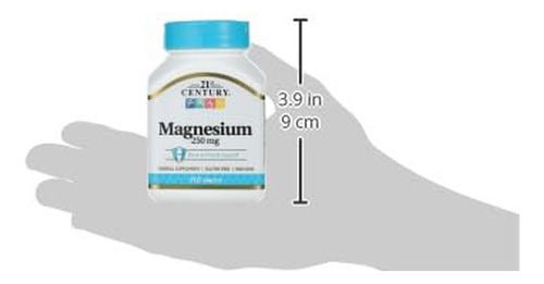 Magnésio Do Século 21 250 Mg, 110 Comprimidos - Imagem 2