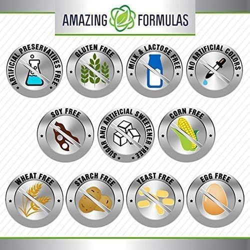 Óleo De Groselha Preta Amazing Nutrition 1500 Mg - 100 - Imagem 7