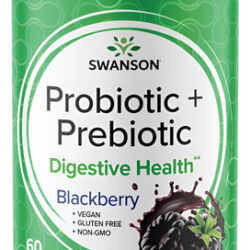 Swanson Gummies Probióticos E Prebióticos - 60 Unidades