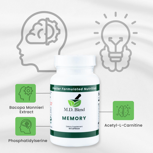 Md Blend Memory - Mistura Natural - Suplemento Formulado Por - Imagem 9