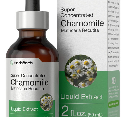 Extrato De Camomila Horbäach Horbäach 2 Oz Sem Álcool - Imagem 8