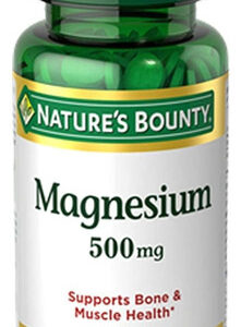 Comprimidos De Magnésio Nature&quots Bounty 500 Mg 100 Unidades