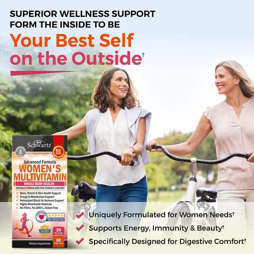 Multivitamínico Bioschwartz Para Mulheres Com Vitamina D3 60 - Imagem 3