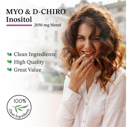 Suplemento Puregen Labs Inositol Myo Inositol E D-chiro 2050 - Imagem 5
