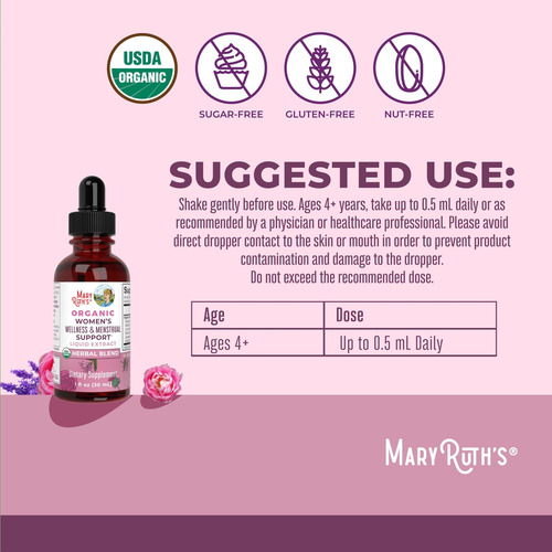 Maryruth Organics Usda Suplementos De Ervas Líquidas Para Be - Imagem 12
