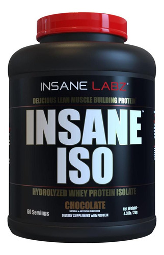Labz Insane Labz Insane Iso Whey Protein Powder Com 25g De I