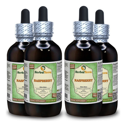 Herbal Terra Llc Glicerina De Framboesa Orgânica 480 Ml