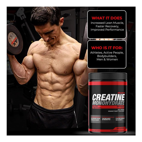 Athlean-x X-creatine Pure Creatina Monohidratada Em Força E - Imagem 8