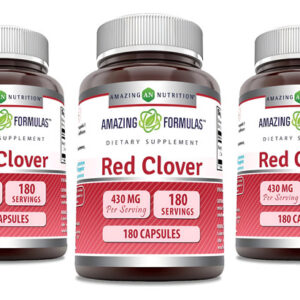Suplemento De Trevo Vermelho Amazing Nutrition 430 Mg - 3