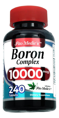 Suplemento De Boro Fito Medic"s 10 Mg - 240 Porções - Imagem 2