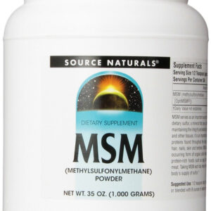 Pó Msm Source Naturals 1000 G