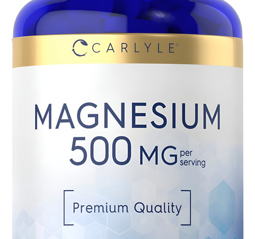 Carlyle Magnésio 500mg | 300 Comprimidos Veganos