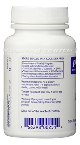 Pure Encapsulations Zinc 15 Mg - Suplemento De Picolinato De - Imagem 7