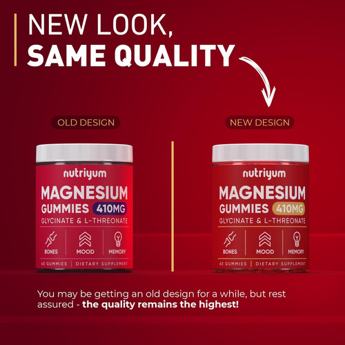 Gomas De Glicinato De Magnésio Nutriyum Para Adultos E Crian - Imagem 2
