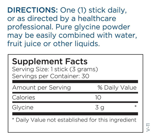 Suplemento De Manutenção Metabólica Glycine Sticks 3000 Mg 3 - Imagem 5