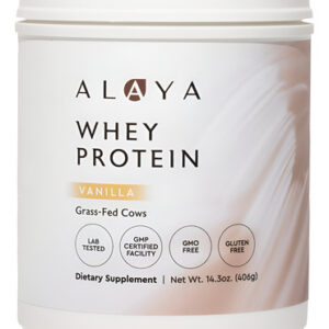 Proteína De Soro De Leite Em Pó Alaya Naturals Sabor Baunilh