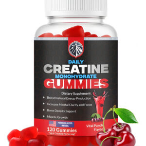Suplemento Aim High Creatine Gummies 120 Ct Com 5g De Creati