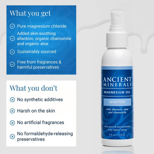 Spray De Óleo De Magnésio Ancient Minerals Para Pele - Imagem 6