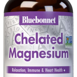 Suplemento Bluebonnet Nutrition Albion Quelated Magnesium 20