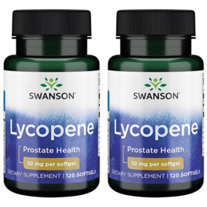 Swanson Licopeno 10 Mg 120 Pérolas (pacote Com 2)