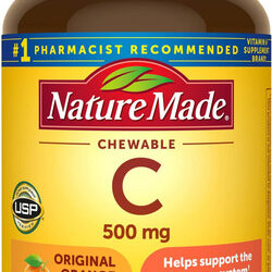 Vitamina C Nature Made 500 Mg Masticable 60 Comprimidos