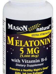 Mason Natural Melatonina Extra Forte Mason, 5 Mg, 60